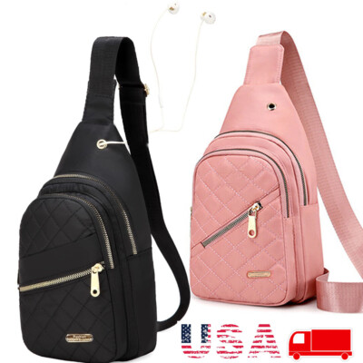Womens Crossbody Small Sling Backpack Travel Sling Bag Chest Bag Daypack US