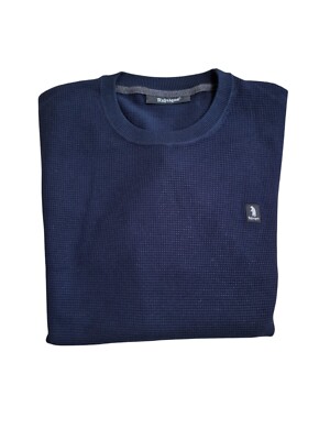 Maglione Uomo Joop Arjan Girocollo A Righe Blu/Grigio, Cotone E Poliestere, Regular Fit