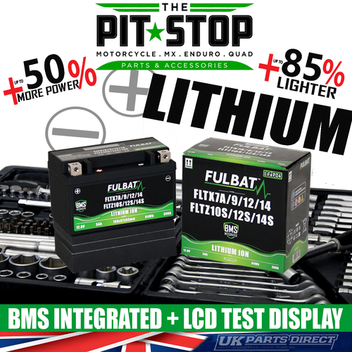 LITHIUM BATTERY UPGRADE for BMW S1000XR K69 (2021>) Replaces