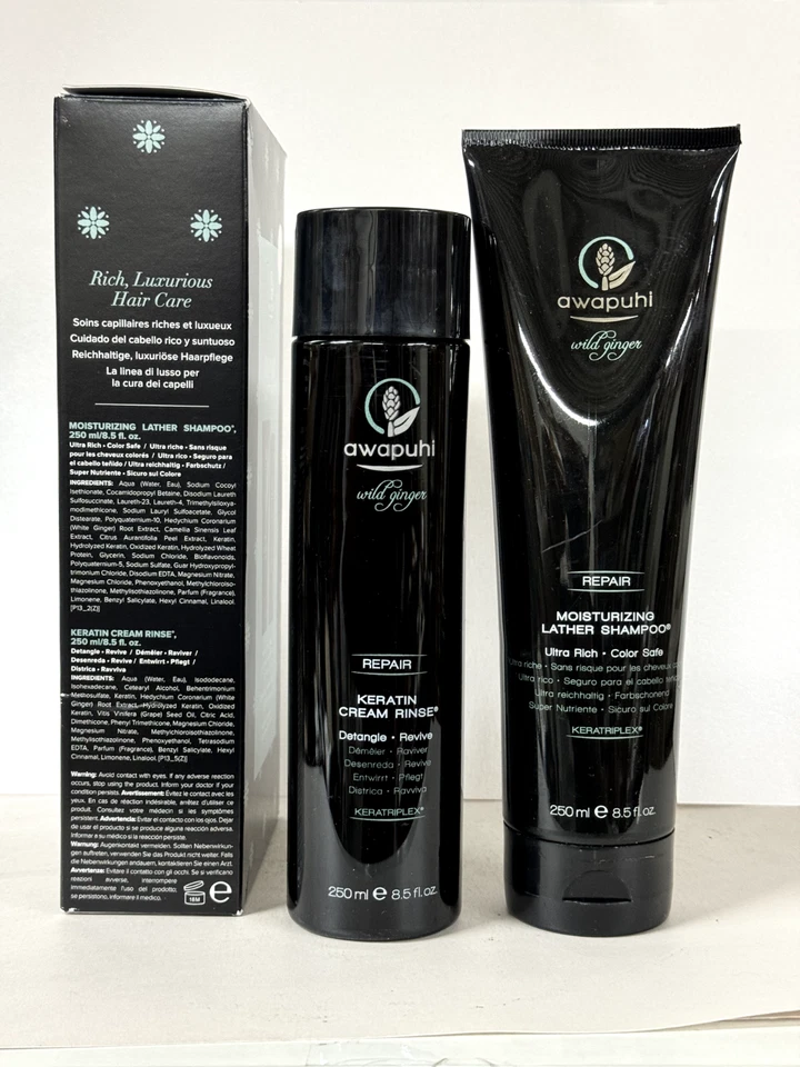 Paul Mitchell wild ginger Repair Moisturizing shampoo & conditoner 8.5 oz set - Image 3 of 3