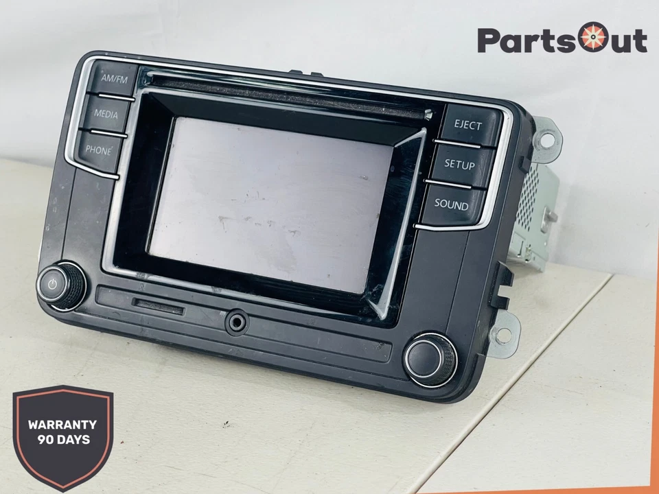 2018-2018 Volkswagen Jetta Am Fm Cd Player Radio Receiver OEM - Image 3 of 4