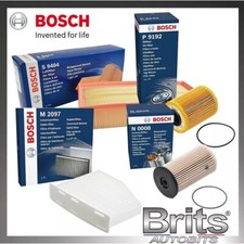 Service Kit for Audi A3 1.9 TDi - Bosch Air, Oil, Fuel & Cabin Filters 2003-2013