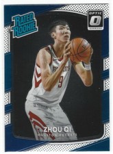 ZHOU QI 2017-18 DONRUSS OPTIC ROOKIE ROCKETS K2