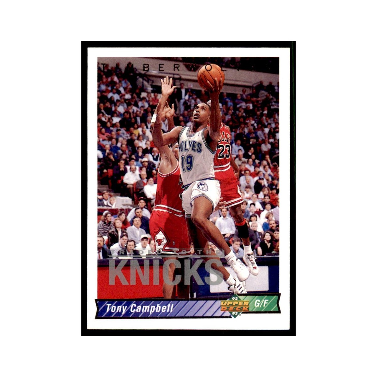 1992 Upper Deck Tony Campbell Basketball Cards #182