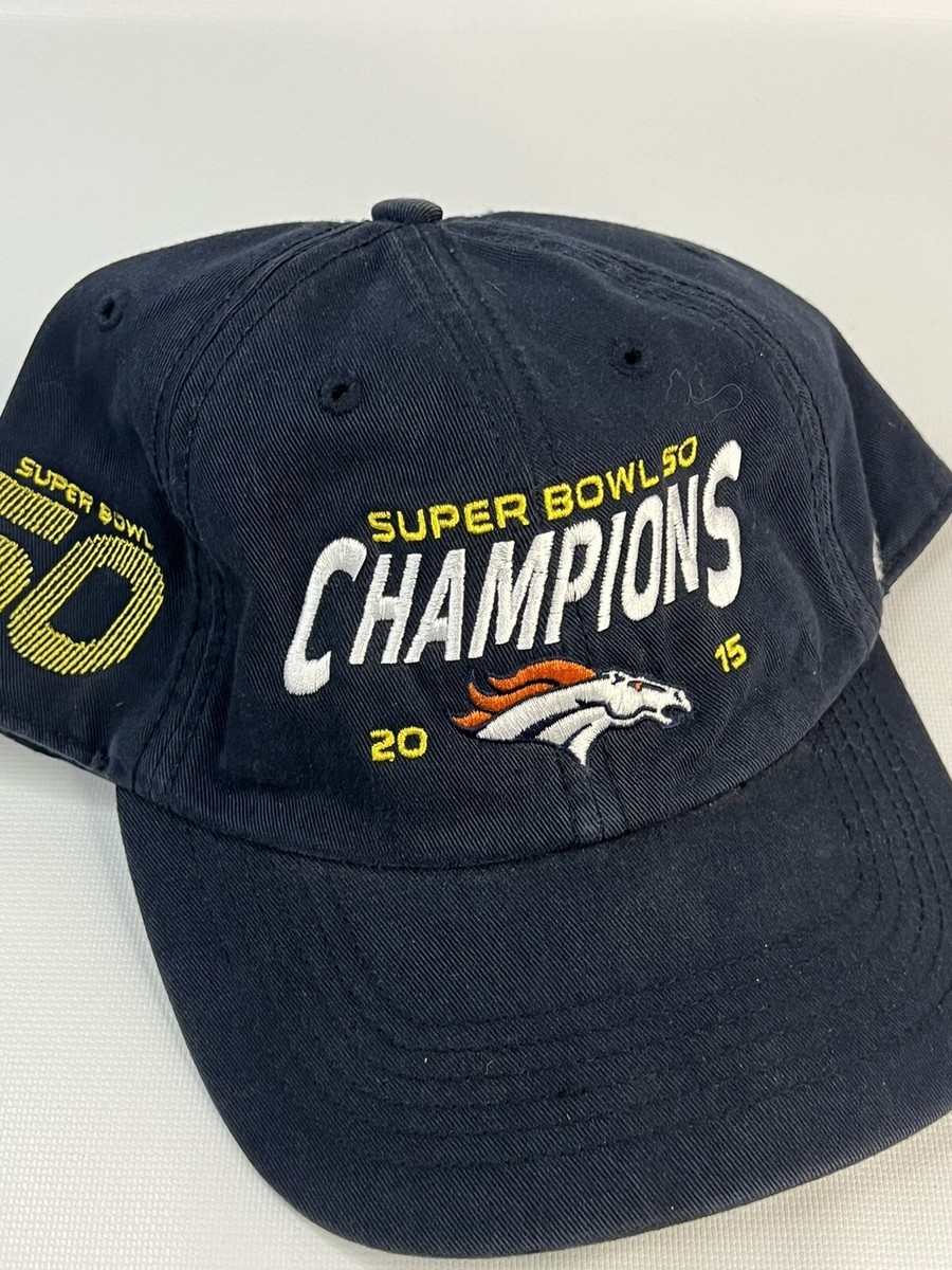 Denver Broncos Mens Hat Cap Super Bowl 50 Champions ‘47 Brand extra large