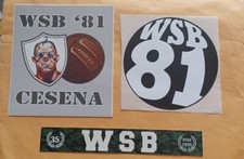 ADESIVI STICKERS ULTRAS WSB CESENA. 