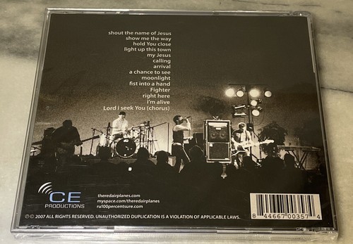 The Red Airplanes (Black Cover 2007) New Sealed Audio Cd - Picture 2 of 2