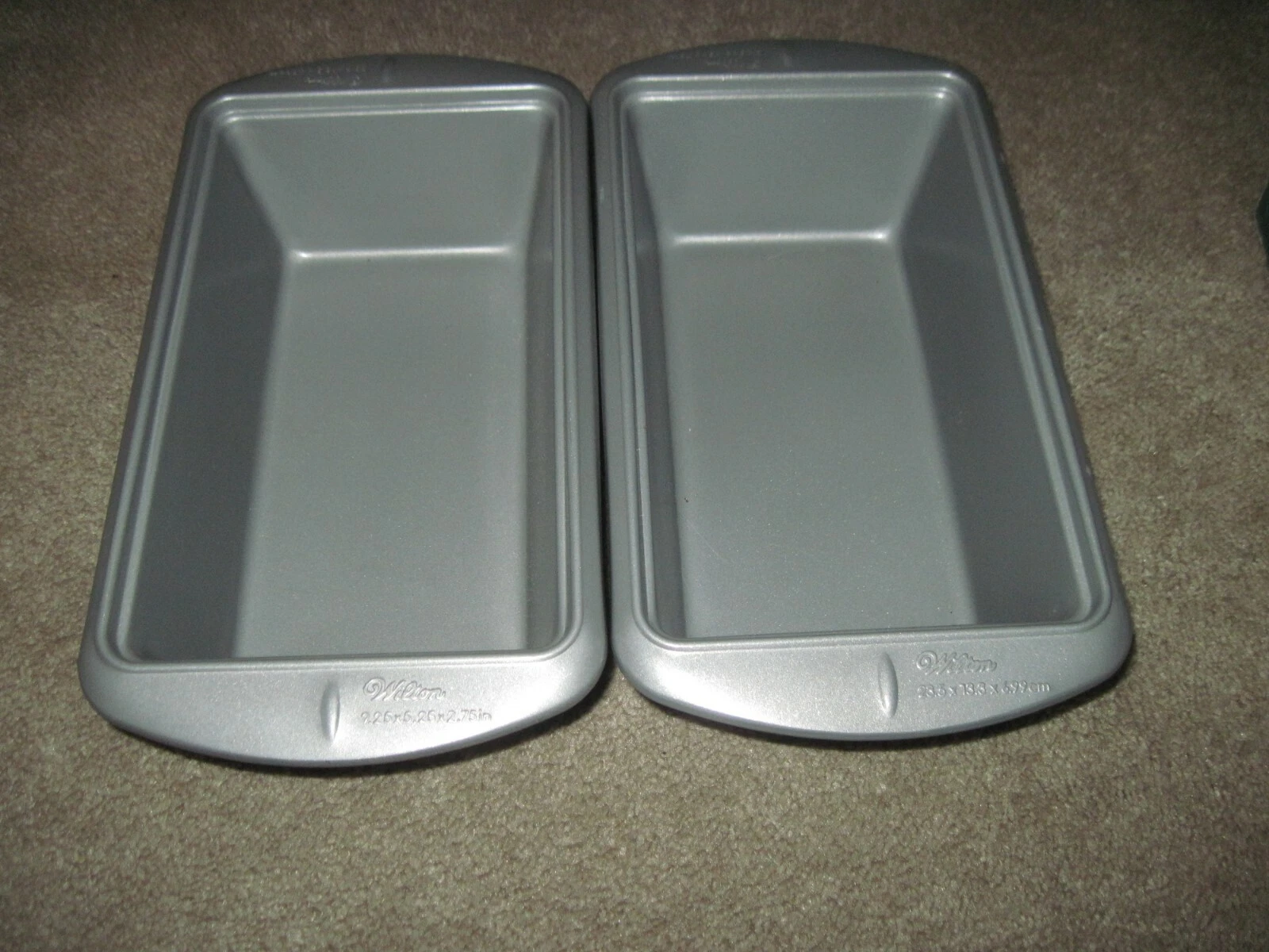 Bread Loaf Pan 9" X 5" Meatloaf Cake Oven Cooking Baking Pans x 2 Bakeware