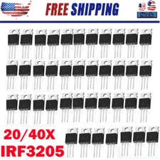 20/40PACK IRF3205 IR MOSFET N-CHANNEL 55V/110A TO-220 Power Transistor IRF USA