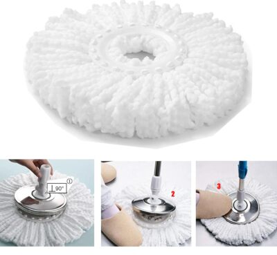 3 Teste In Microfibra Di Ricambio Di Spin & Go Pro® - Il Vero Mocio - Foto 6