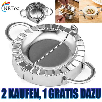 Edelstahl 304 Teig Presse Maker Knödel Pie Ravioli Form Ravioliformer Dumpling