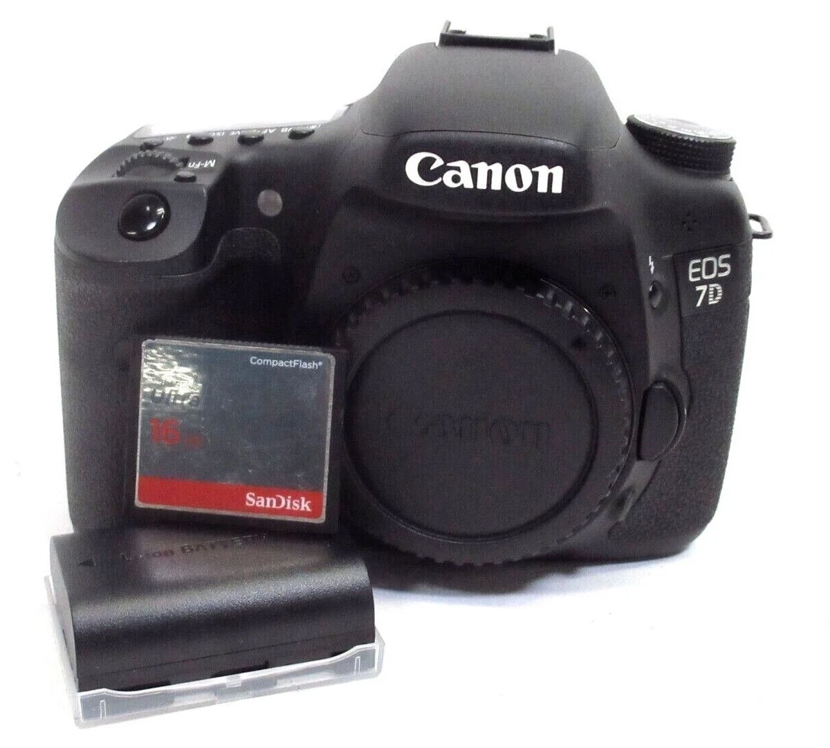 Canon EOS 7D DSLR 18 MP Camera (Body Only) W/ Battery & 16GB