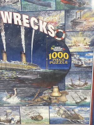 White Mountain Puzzles Sailing Ships & Seafaring - 1000 Piece Jigsaw Puzzle, 24x30 Inches, Artist Dana Gaines - View #10