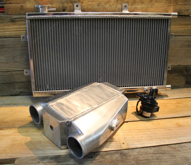 Aluminium Water to Air Intercooler Kit for sale online eBay