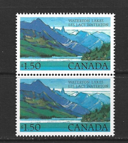 CANADA - 1982 WATERTON LAKES PAIR - BEACON & NO BEACON - SCOTT 935 TO 935i - MNH - Bild 1 von 1
