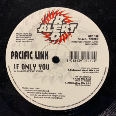 Pacific Link - If Only You (12'') (Very Good Plus (VG+)) - 1926524654