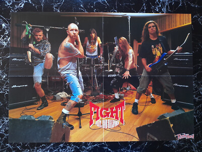 F I G H T feat. ROB HALFORD ( JUDAS PRIEST ) ... Poster ... * 58 x 40