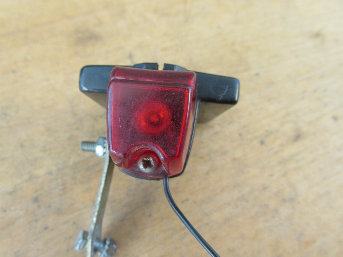 Feu Arrière Vélo Cibié Vintage - Phare Ancien Français - Pour Randonneuse