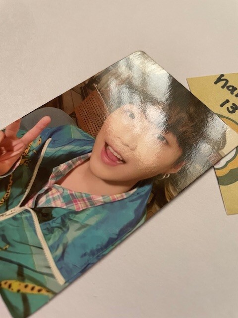 BTS SUGA DECO KIT official random photo card photocard only | eBay