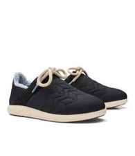 OluKai Mahiki Slip On Lace Up Sneakers Womens 7 Black Comfort