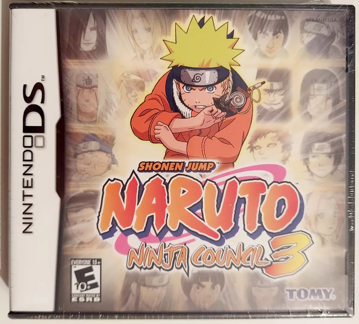 SHONEN JUMP NARUTO NINJA COUNCIL 3 NINTENDO DS BRAND NEW SEALED