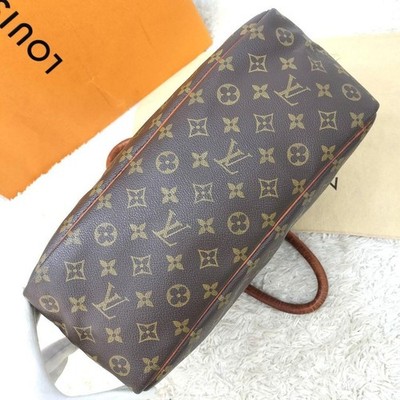 Louis Vuitton M47270 VI0963 Monogram Deauville Brown Bag Used from