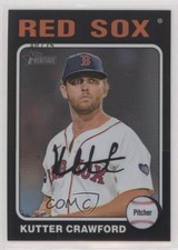 2024 Topps Heritage High Number Chrome Black Border 40/75 Kutter Crawford 9v7