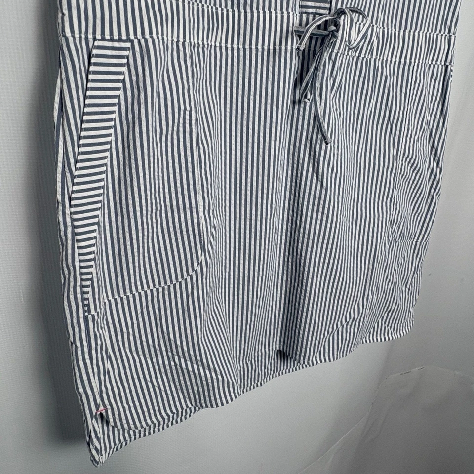 Vestido Camisa de Rendimiento a Rayas Vineyard Vines Talla 6 Seersucker Preppy Vacaciones Foto 2 de 4