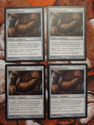 Adventuring Gear Zendikar ZEN X4 (Playset) MTG Magic the Gathering