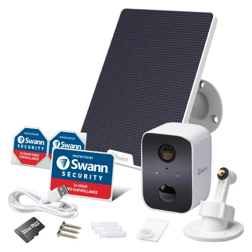solar battery powered Security Cameras Wireless Outdoor with 32GB Micro SD