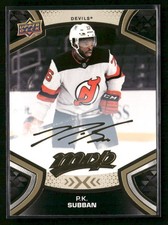 P.K. Subban 2021-22 Upper Deck MVP Gold Script #76 New Jersey Devils