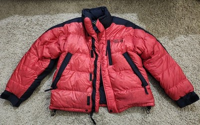 Mountain Hardwear Sub Zero Down Puffer Jacket - Red - Men's Small