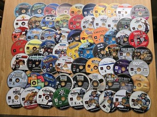 PlayStation 2 Loose Disc Lot 156 Games UnTested PS2 Video Games AS IS