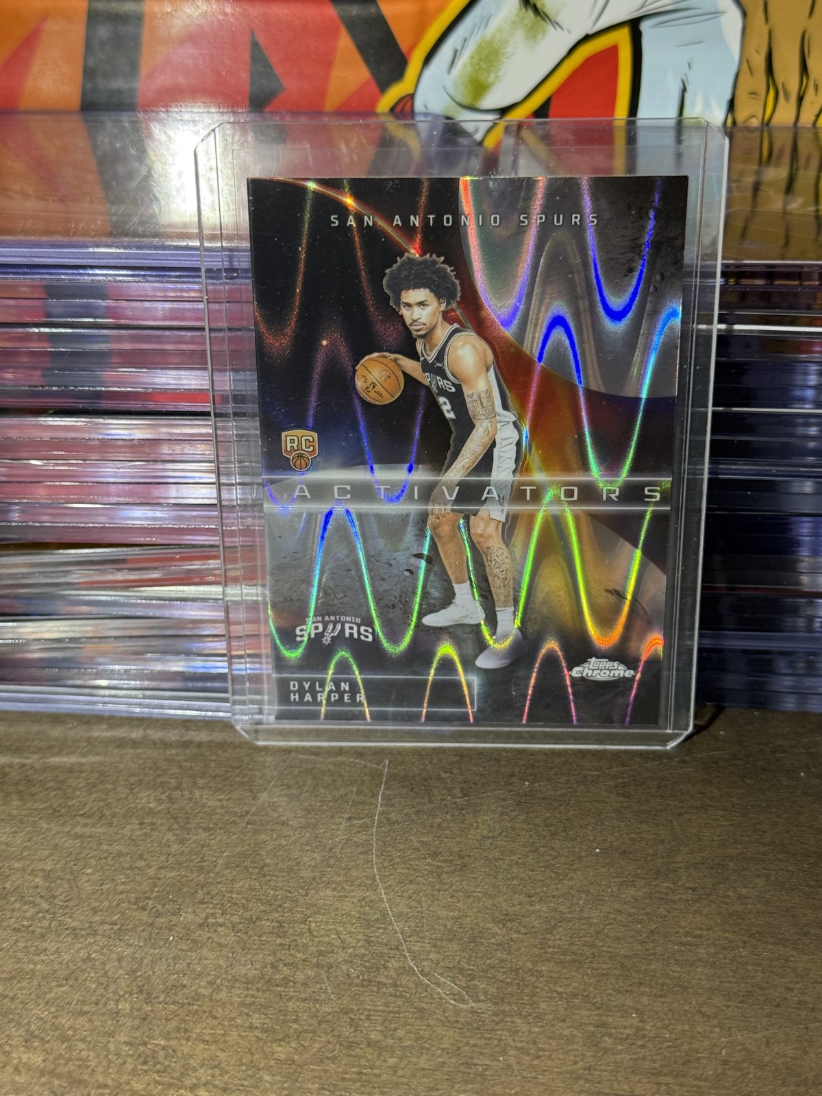 2025-26 Topps Chrome - Activators Dylan Harper #AC-12 RayWave Refractor (RC)