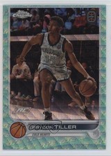 2022 Chrome OTE Overtime Elite Aqua & Green Wave Refractor Bryson Tiller 0co5