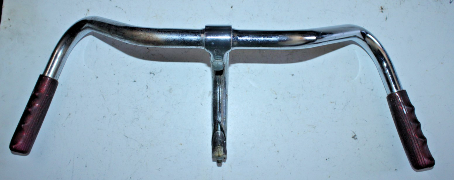 Schwinn Cruiser Bike Handlebar 60mm 1" Quill Stem Cruiser Bar 50cm Steel Vintage