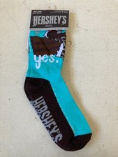 HERSHEY'S Chocolate Bar Yes Kids Socks Size 9-3.5 New HSK70-MUL