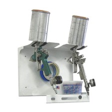 Global Finishing Solutions 218-009 Double Spray Gun Holder And Shelf 2trp7
