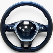 Volante Volkswagen Golf Vii 2012-2019 in Pelle Usato Originale 5g0419091 - Miniatura 1