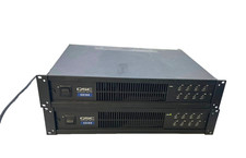 LOT OF-2-QSC CX168  8 CHANNELS  130 WATTS PER CHANNEL-COMMERCIAL POWER AMP
