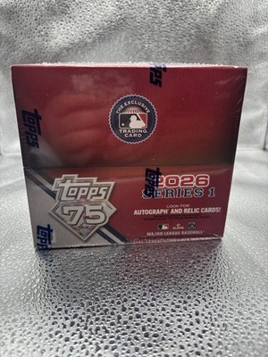 2026 Topps MLB Series 1 Japan Edition Factory Sealed Box NEW US 2026 Topps Series 1 Japan Edition MLB 8箱