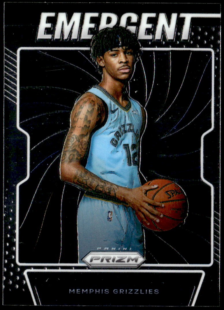 2019-20 Panini Prizm #17 Ja Morant Emergent Rookie E1