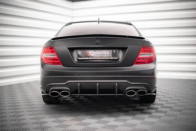 Heckspoiler für Mercedes W204 C-Klasse 2007-2015 Hochglanz Maxton Design mit ABE