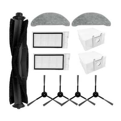 Replacement Accessories Set for Roidmi EVE Plus Robot Vacuum Include 1Main Br...