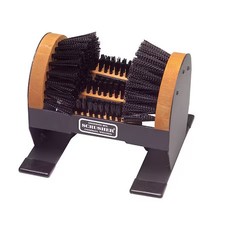 Deluxe Boot Brush, Scraper, Boot/Shoe Scrubber, Elevated Base, Black, 9 In L X