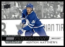 2020-21 Upper Deck Predominant Auston Matthews #PR-27