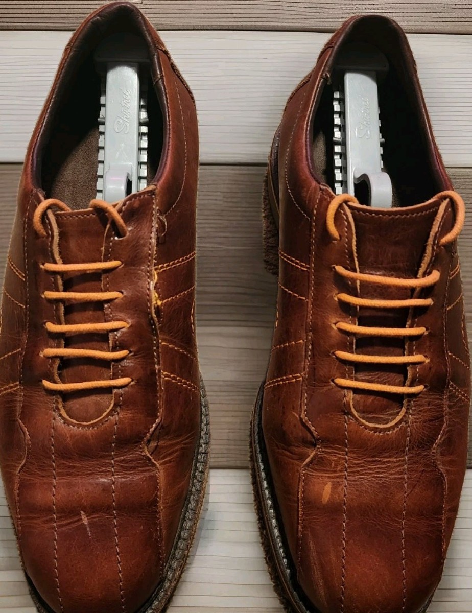 Allen Edmonds Men’s Voyager Brown Leather Lace Up Oxford Sneaker Size US 12 B Allen Edmonds Men main image 2