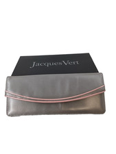 Jacques Vert Clutch Bag Silver Pink Boxed