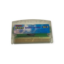    HASBRO TAKARA E-KARA KARAOKE CARTRIDGE 10 SONGS VOLUME 3 EUC - C0