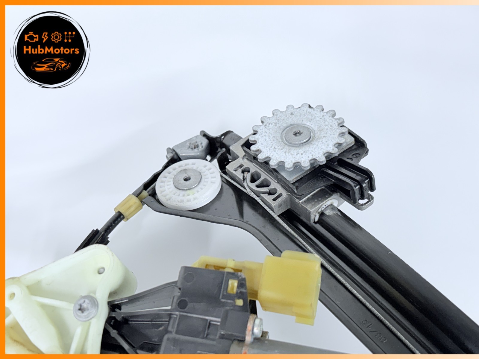 14-22 Maserati Quattroporte M156 Rear Right Side Window Regulator Motor OEM 57k